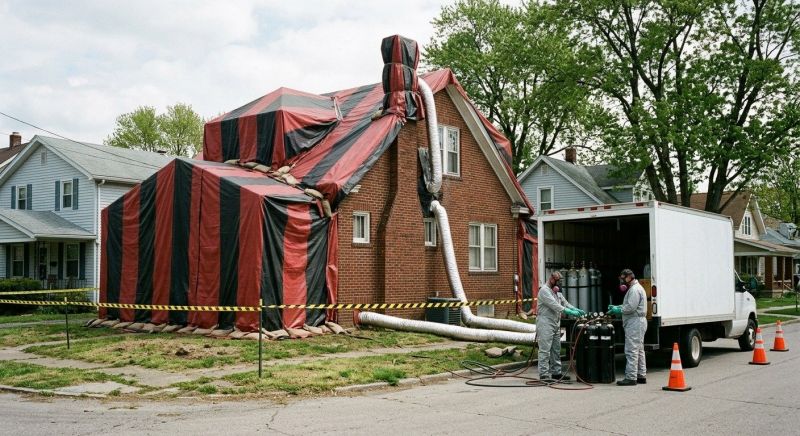 Residential Fumigation in Fredericksburg, VA